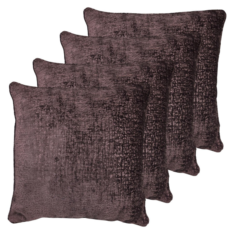 Square Cushion, Aubergine