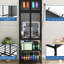 Armoire pour imprimante 3D avec barre à filament en forme de T, conception à réduction de bruit, support de rangement à double couche pour le bureau et filaments