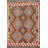 Geometric Wool Kilim Oriental Accent Rug 3x4
