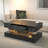 16.93IN High LED Coffee Table,Modern Coffee Table For Living Room,Living Room Tables,Large Living Room Furniture,LED Lights