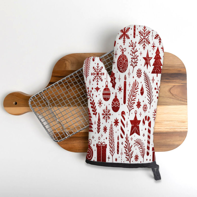 Molleton scintillant en coton Yuletide