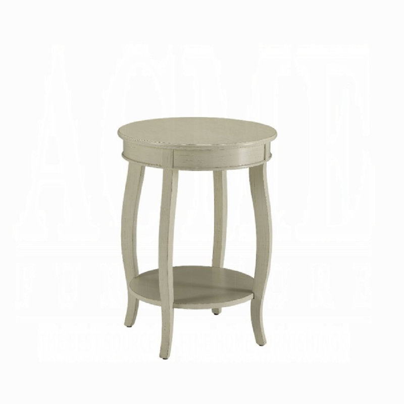 Aberta Accent Table, Ivory