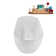 59" Streamline Soaking Freestanding Tub and Tray With Internal Drain