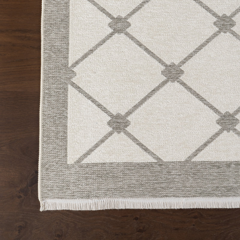 Amiyah Reversible Machine Washable Area Rug, Rectangle 4' x 6'