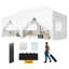 Pop Up Gazebo with Sides Waterproof Outdoor Canopy with Wheeled Carry bag Heavy Duty Instant Shelter for Garden Party BBQ-128881578-128881586