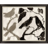 Transparent Bird And Branch 2 Painting