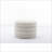 Ottoman with Storage &amp; Reversible Cover - Round Velvet Footstool for Bedroom | Ivory | Velvet-1679001195