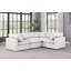 Canapé modulaire en similicuir 4 pièces Itala-94482396