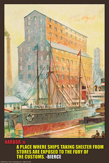 " Harbour N. " by Wilbur Pierce, 66" H x 44" W