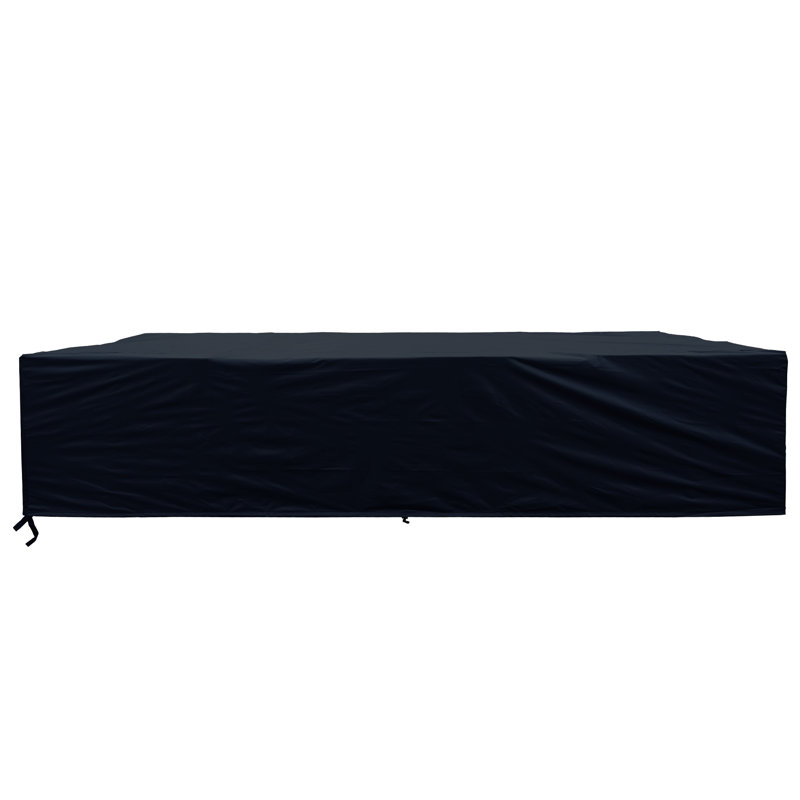 Housse pour ensemble de conversation d'extérieur, H 28 po x l 126 po x P 63 po