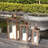 Stainless Steel Candle Lantern Set - Assorted Sizes (12/15/19 Inch)-373708652-390223654