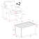 Ensemble de conversation en rotin pour 2 personnes avec coussins Mucklen