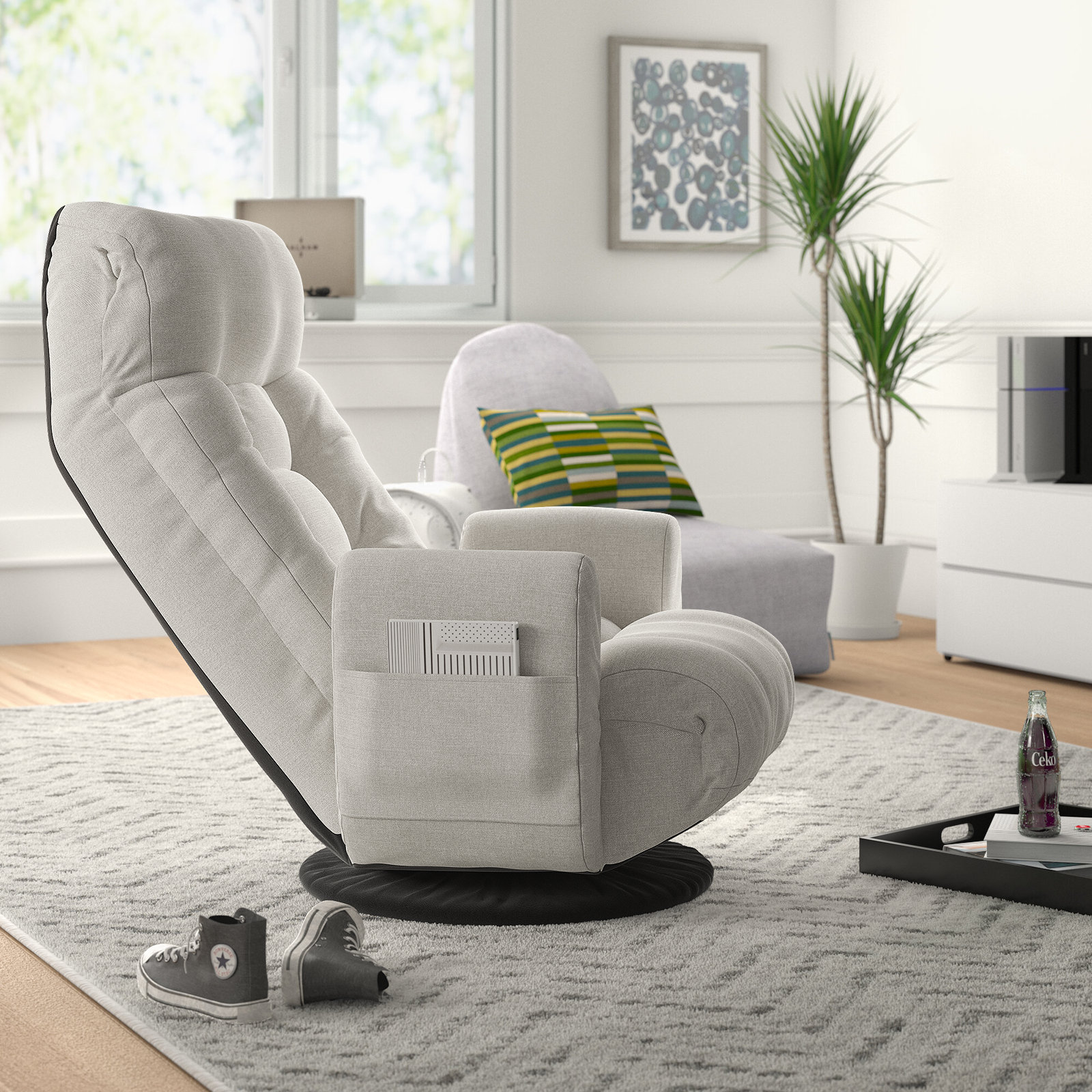 Viv + Rae™ Gatling 360 Degrees Swivel Gaming Chair with 5 Adjustable