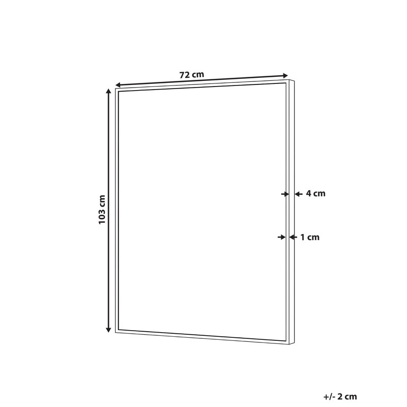 1 Piece Floater Frame Painting on Canvas