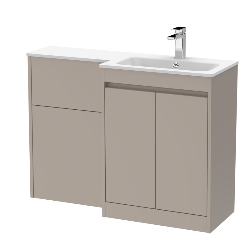 Thersia 1110 mm Bathroom Vanity, Soft Linen