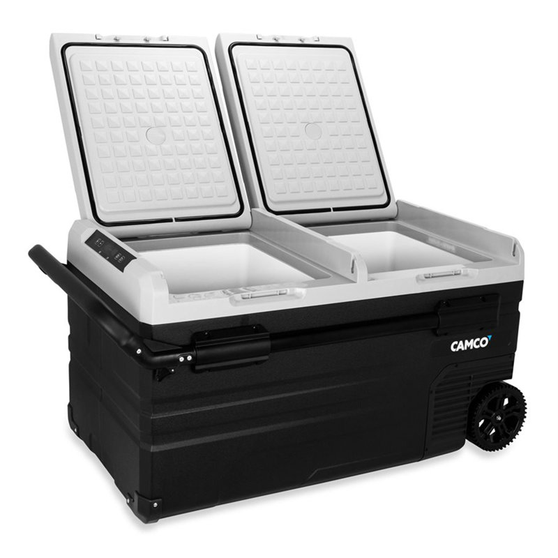 Camco 2.64 Cubic Feet Convertible Mini Fridge with Freezer
