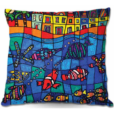 Reversible Throw Pillow