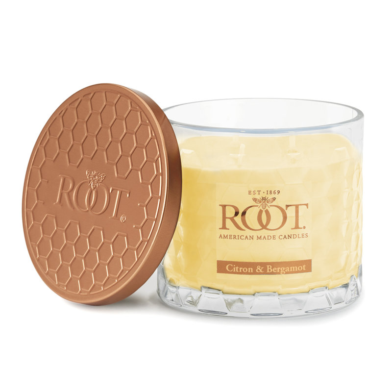 Bougie parfumée, Agrume jaune