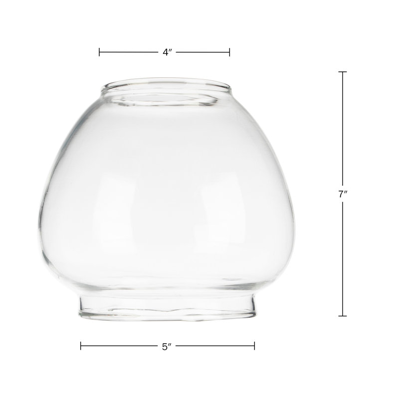 15 po - Bol en verre de qualité supérieure pour remplacer un globe brisé dans une machine à gommes