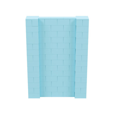 Ensemble mural de blocs géants 7 'T