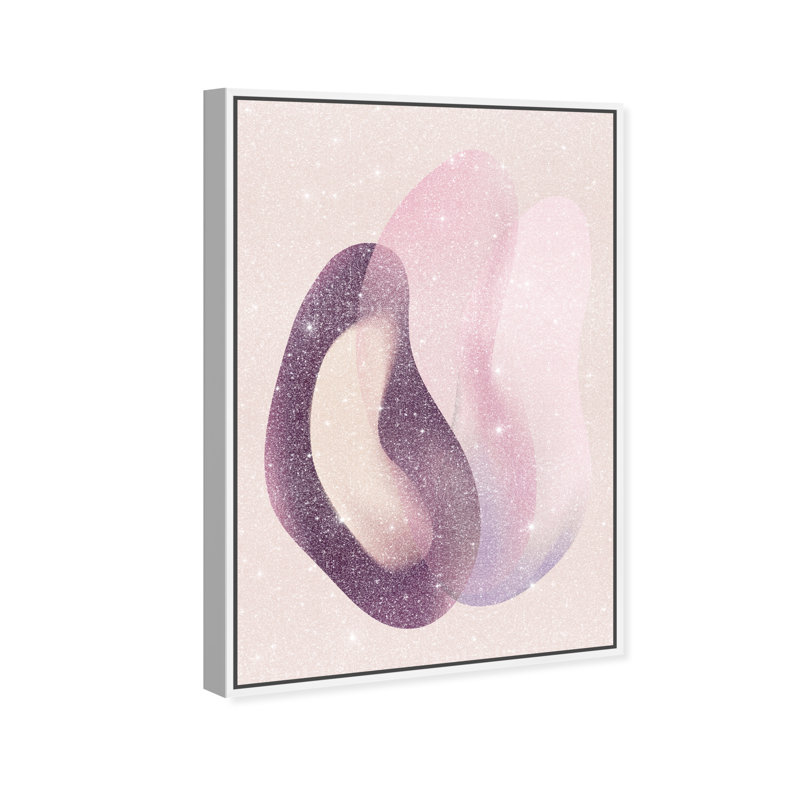 Soft Love Print by Oliver Gal, 25"H x 17"W, White Floater Frame