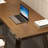 Walnut Rectangular Solid Wood desk-109518910