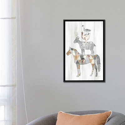 « farm family ii », impression sur toile