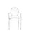 Chaise avec accoudoirs Louis Ghost