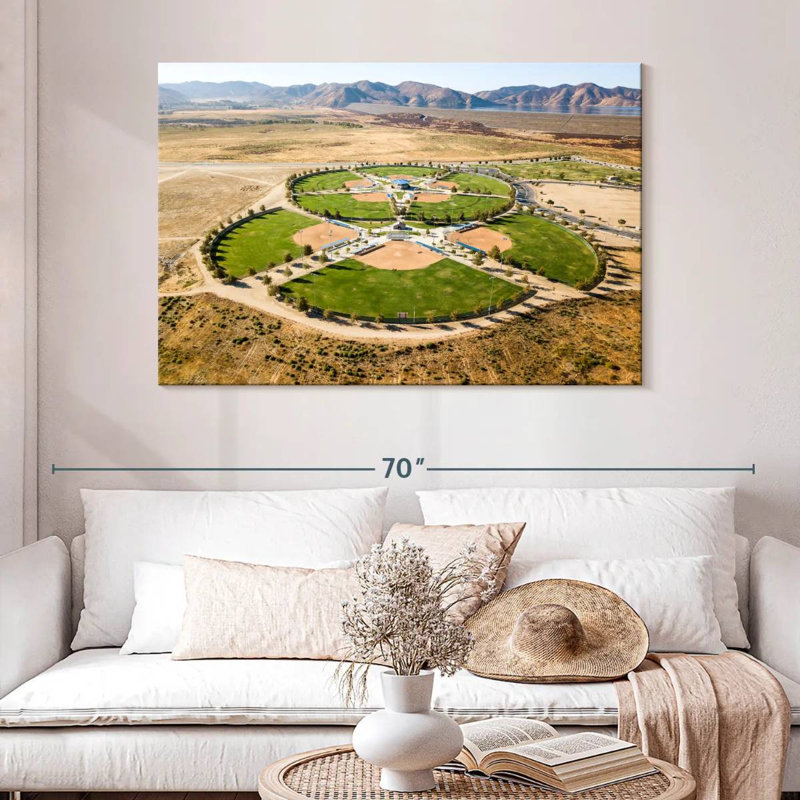 Sireci Baseball Softball Stadium, 32" H x 48" W