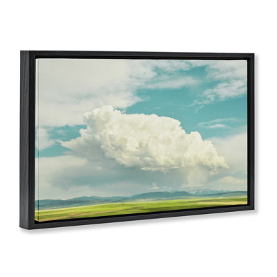 Cadre flottant Happy Accidents Clouds, conception par Annie Bailey Art