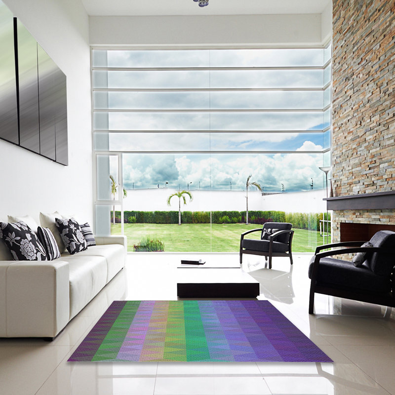 Knap Geometric Indoor Rug, Square 3'
