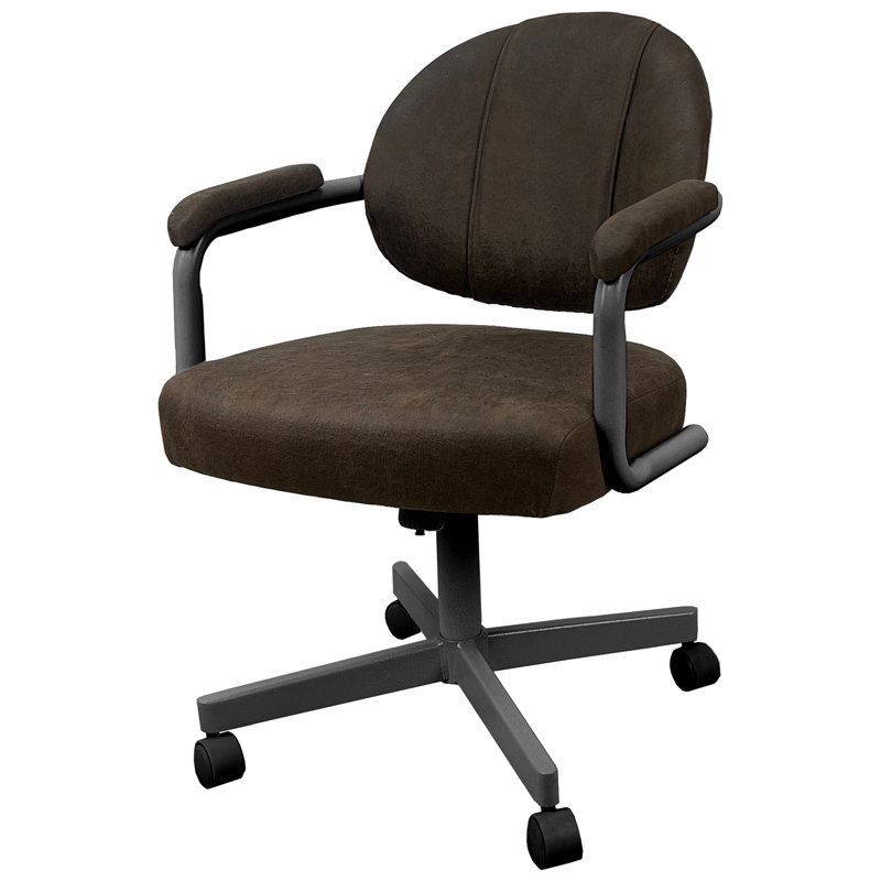 Polyester Blend Task Chair, Gray, Northwest Whiskey