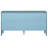 Antique Blue Retro Sideboard - Furniture For Living Area Round Handle Design Home Use Rounded Lines On Doors-981962896