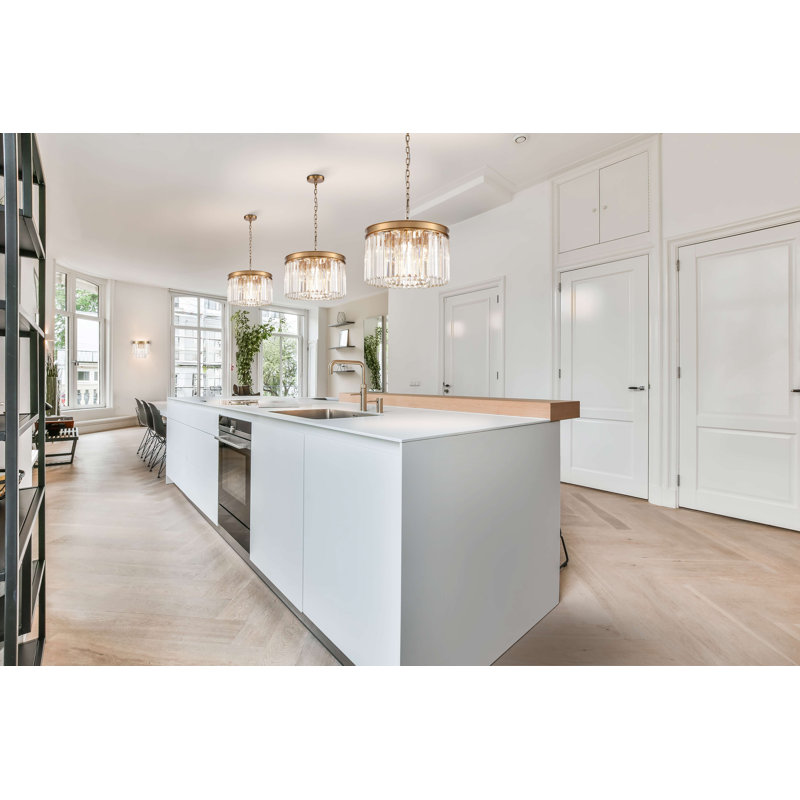 Afraz Glass LED Flush Mount