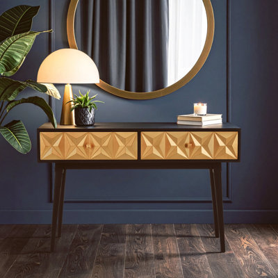 120cm Solid Wood Console Table