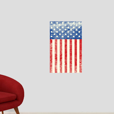 Décalcomanie murale american american rustique