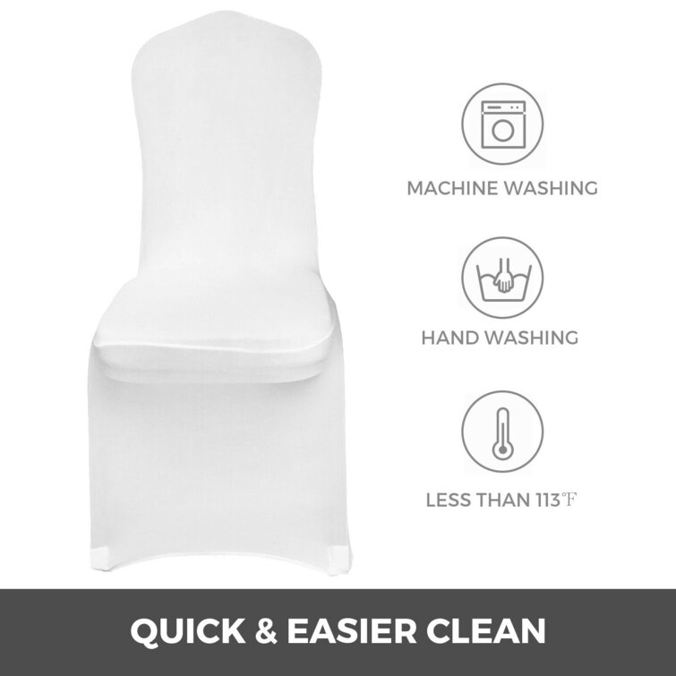 VEVOR Polyester Box Cushion Dining Chair Slipcover & Reviews - Wayfair  Canada