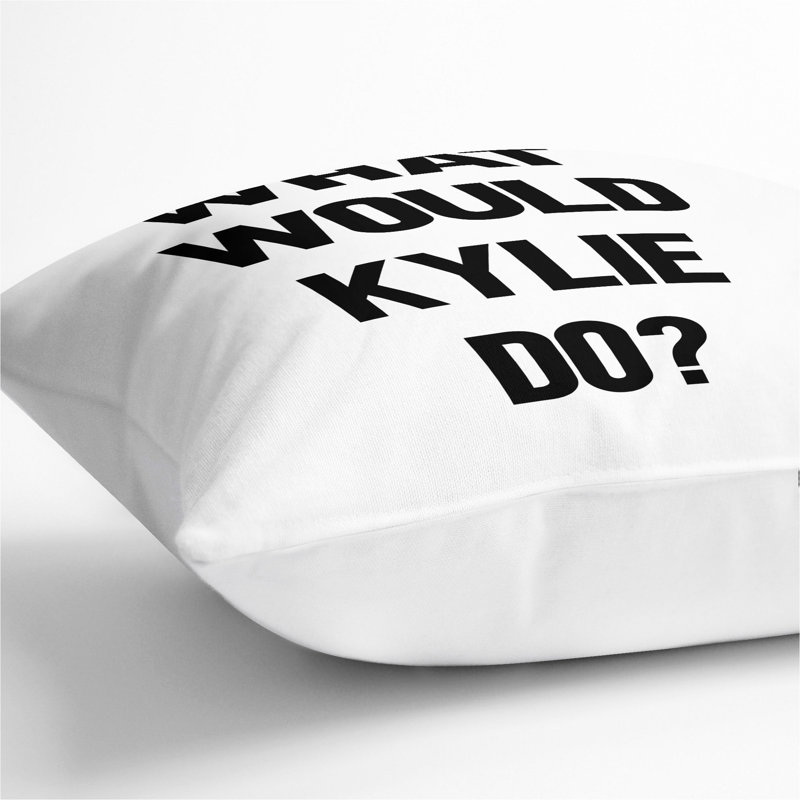 Kylie Scatter Cushion, White, 55cm H x 55cm W x 20cm D