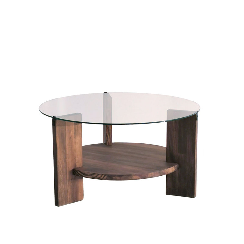 Heidi-Grace Four Leg Coffee Table, Walnut