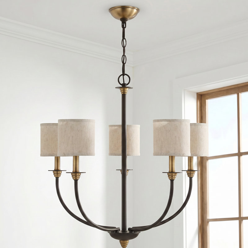 Knorr 5 - Light Dimmable Classic / Traditional Chandelier