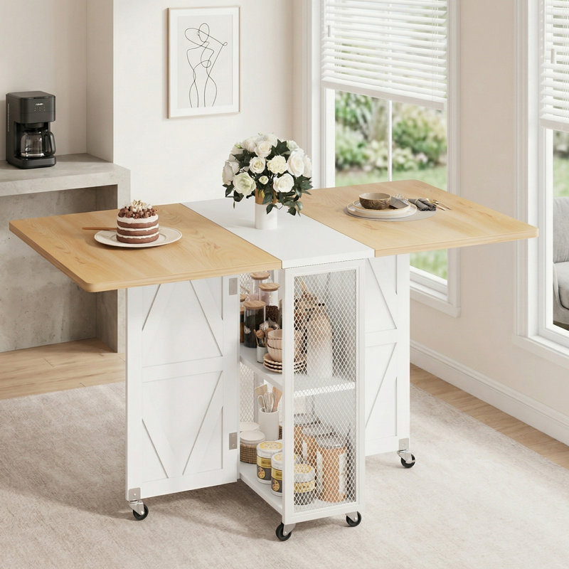 Dining Table, Maple White