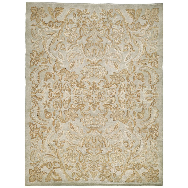 ASRS6010TLY00 Hand Knotted Wool Area Rug, Rectangle 8' x 10'