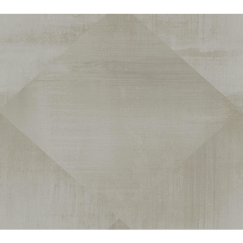 In Clay Geometric Wallpaper Double Roll, Charcoal