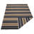 Melbourne Hand Woven Flat Weave Kilim Wool Eco-Friendly Area Rugs - Runner, Aqua Cream Color, Contemporary Modern Design, Low Pile Handmade Area Rugs for Living Room, Bed Room-24419263
