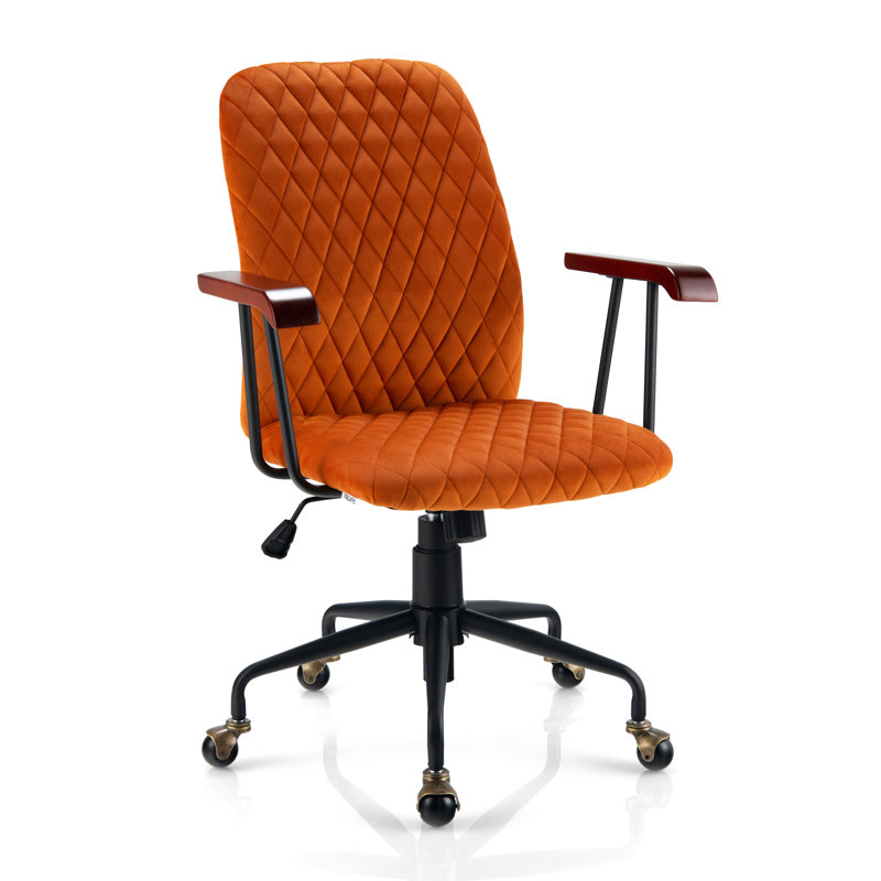 Velvet Office Chair