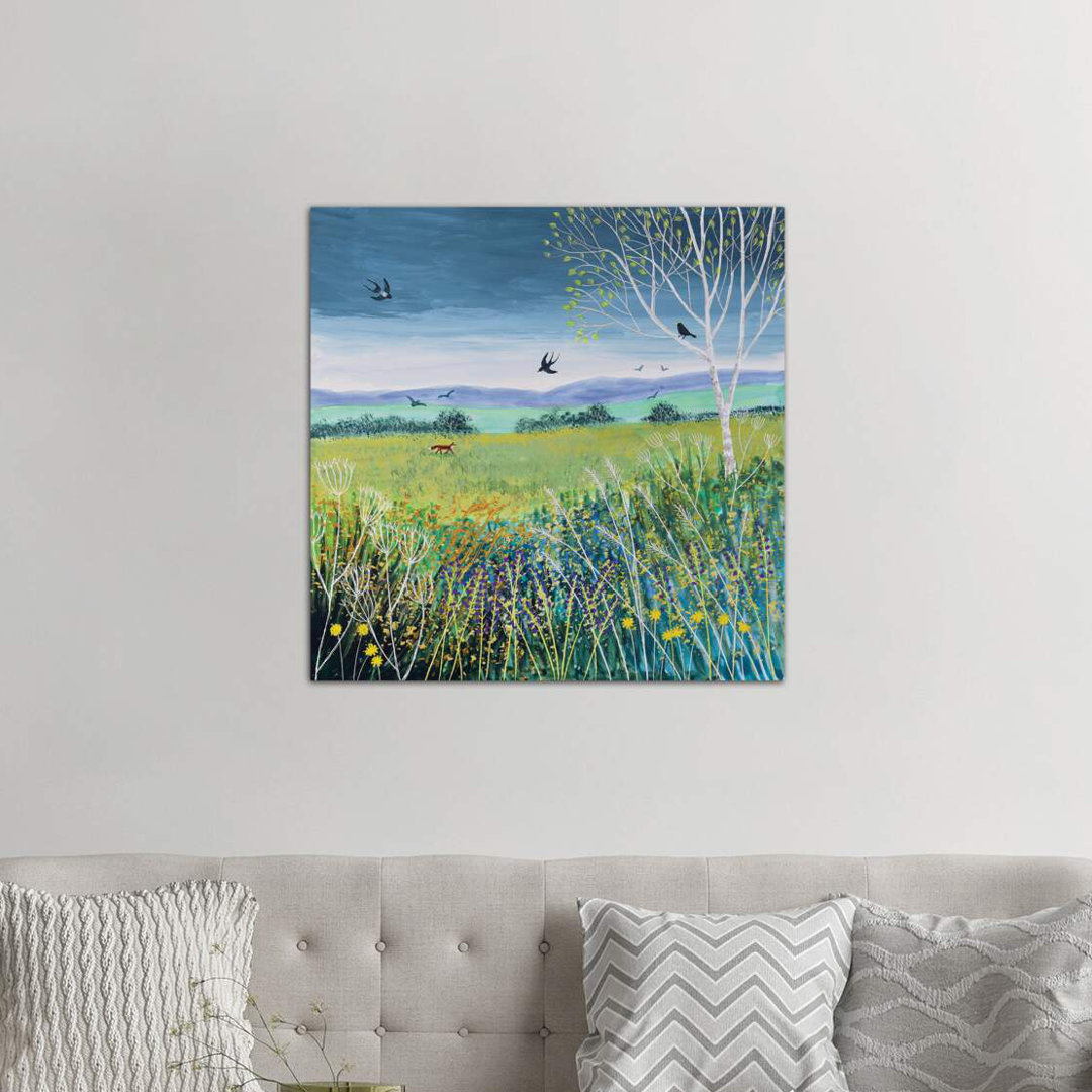 Approaching Storm by Jo Grundy - Wrapped Canvas Painting