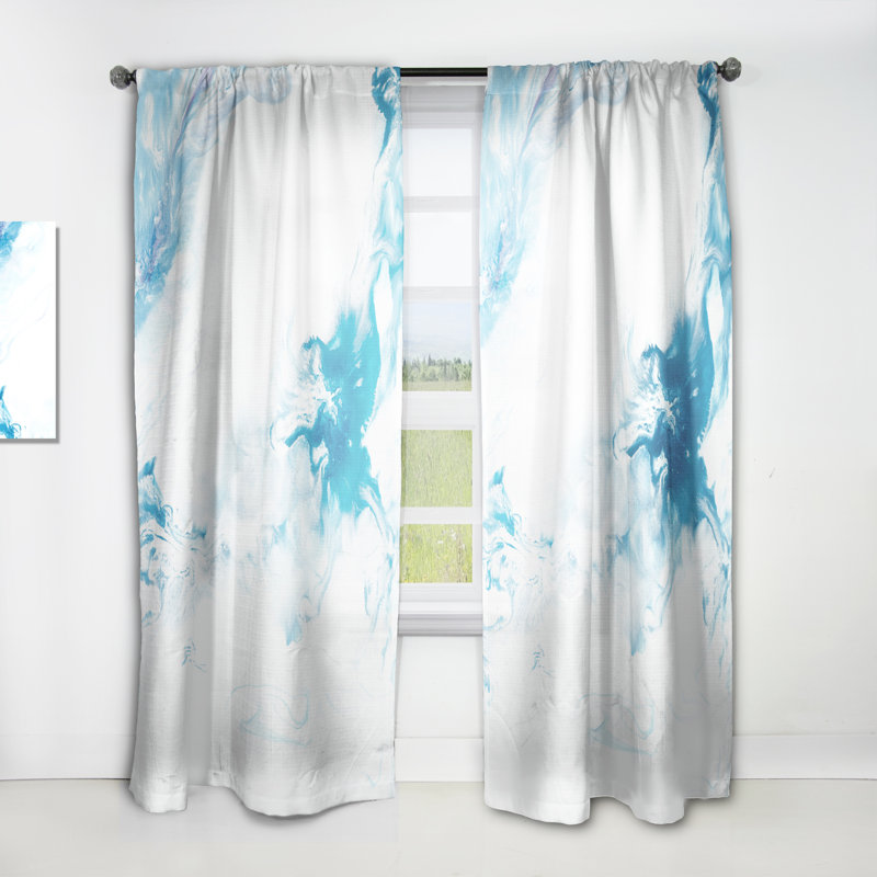 Velvet Room Darkening Single Curtain Panel, 52" W x 95" L