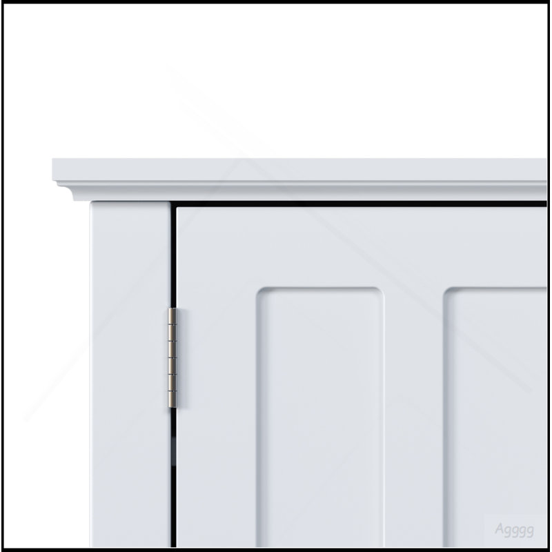 Bathroom Wall Storage Cabinet, Multi -Functional Wall Mounted Cabinet With Adjustable Shelves, Medicine Cabinet For Laundry Room & Kitchen & Living Room, White