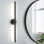 Barre d'éclairage de salle de bain moderne 31 po à DEL avec lumière blanche 4000K