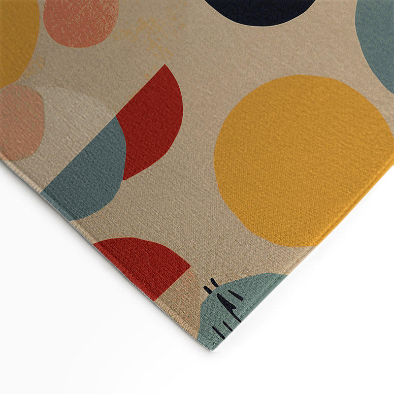Groovy Wiggle Indoor And Outdoor Area Rug, Rectangle 2' x 3'